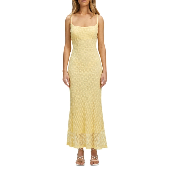 Bardot Adoni Floral Mesh Midi Slip dress - Size 10 - Picture 1 of 3